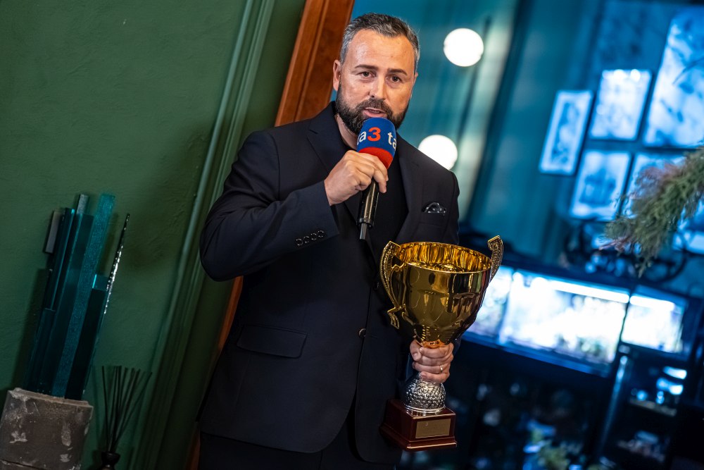 Geri Ádám az Év Sportszemélyisége 2025-ben Szlovákiában – „Ez az elismerés nemcsak nekem, hanem az FC Kassának is szól”