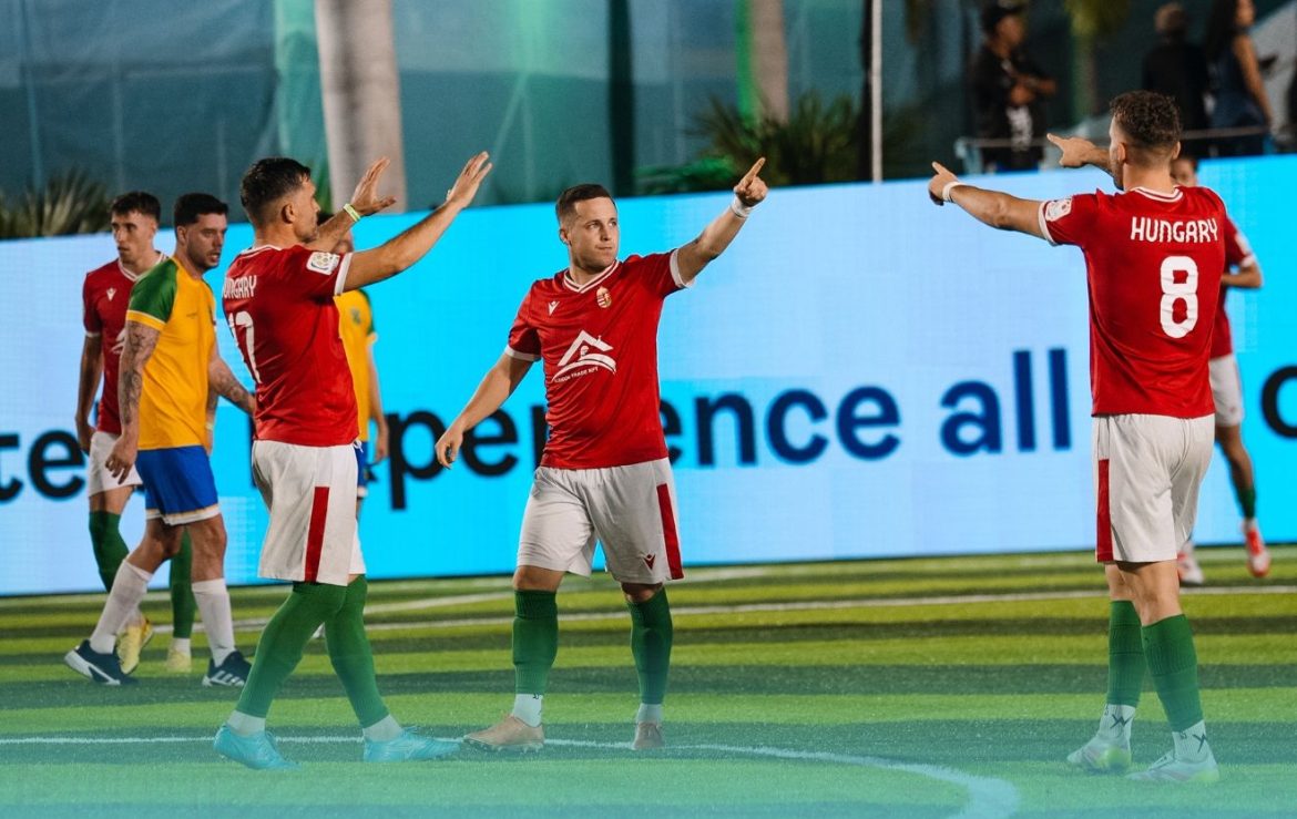 Kispályás labdarúgó-vb: Tízet lőtt a magyar csapat Brazíliának