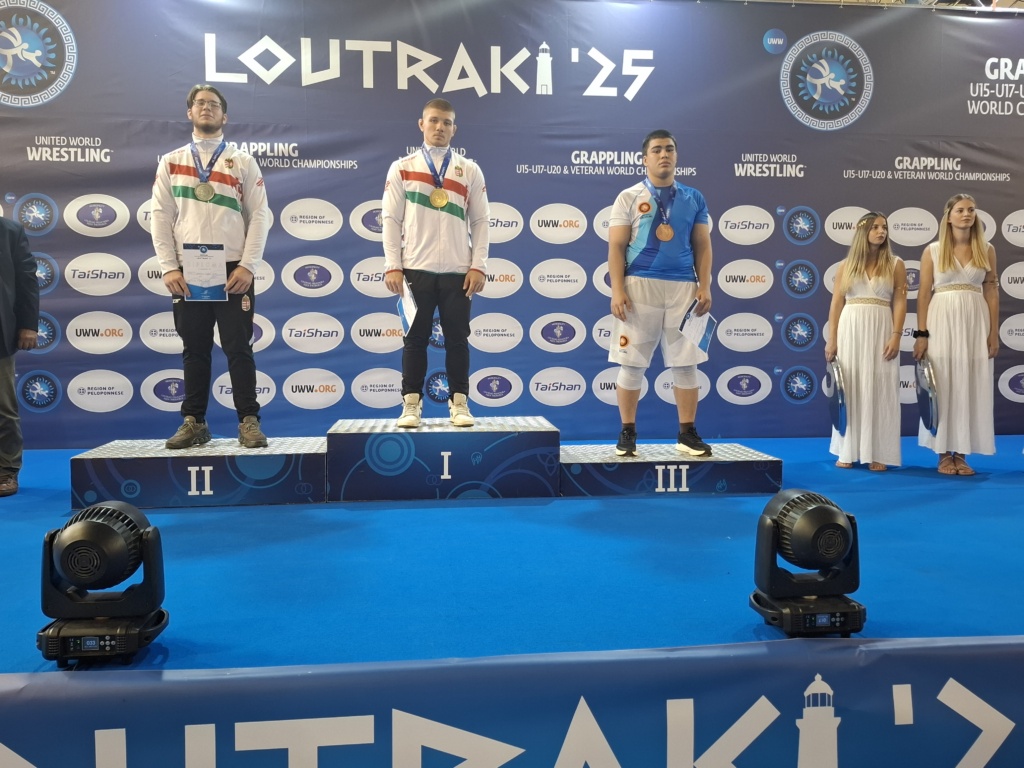Történelmi magyar siker a loutraki grappling-világbajnokságon