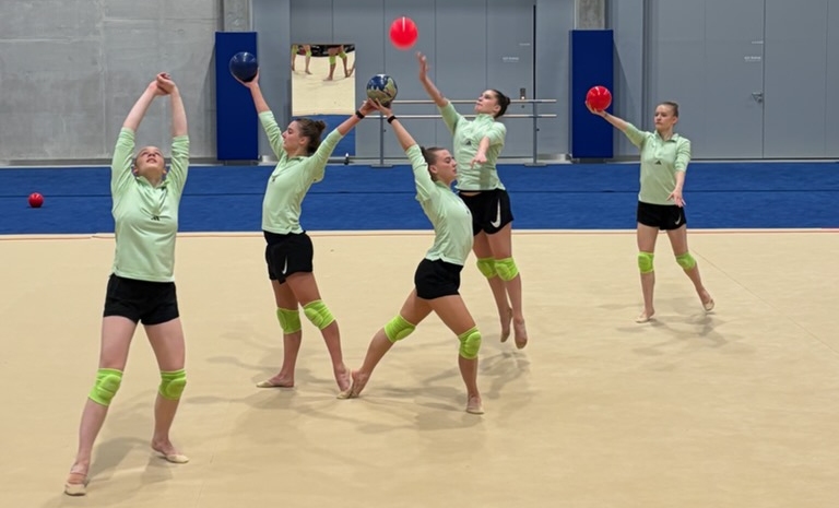 Sikeres kontrolledzésen van túl a magyar ritmikus gimnasztika-válogatott