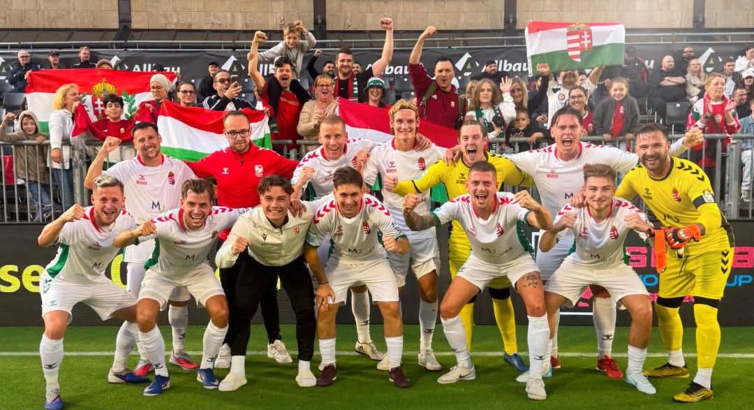 Socca-vb: Angliát legyőzve nyolcaddöntős a magyar válogatott!